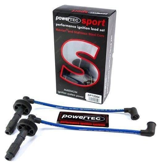 Przewody zapłonowe PowerTEC VOLVO S40 V40 1.8-2.0L 97-03 Niebieskie