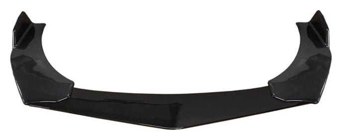 Uniwersalny splitter przedniego zderzaka 3cz. Carbon Look