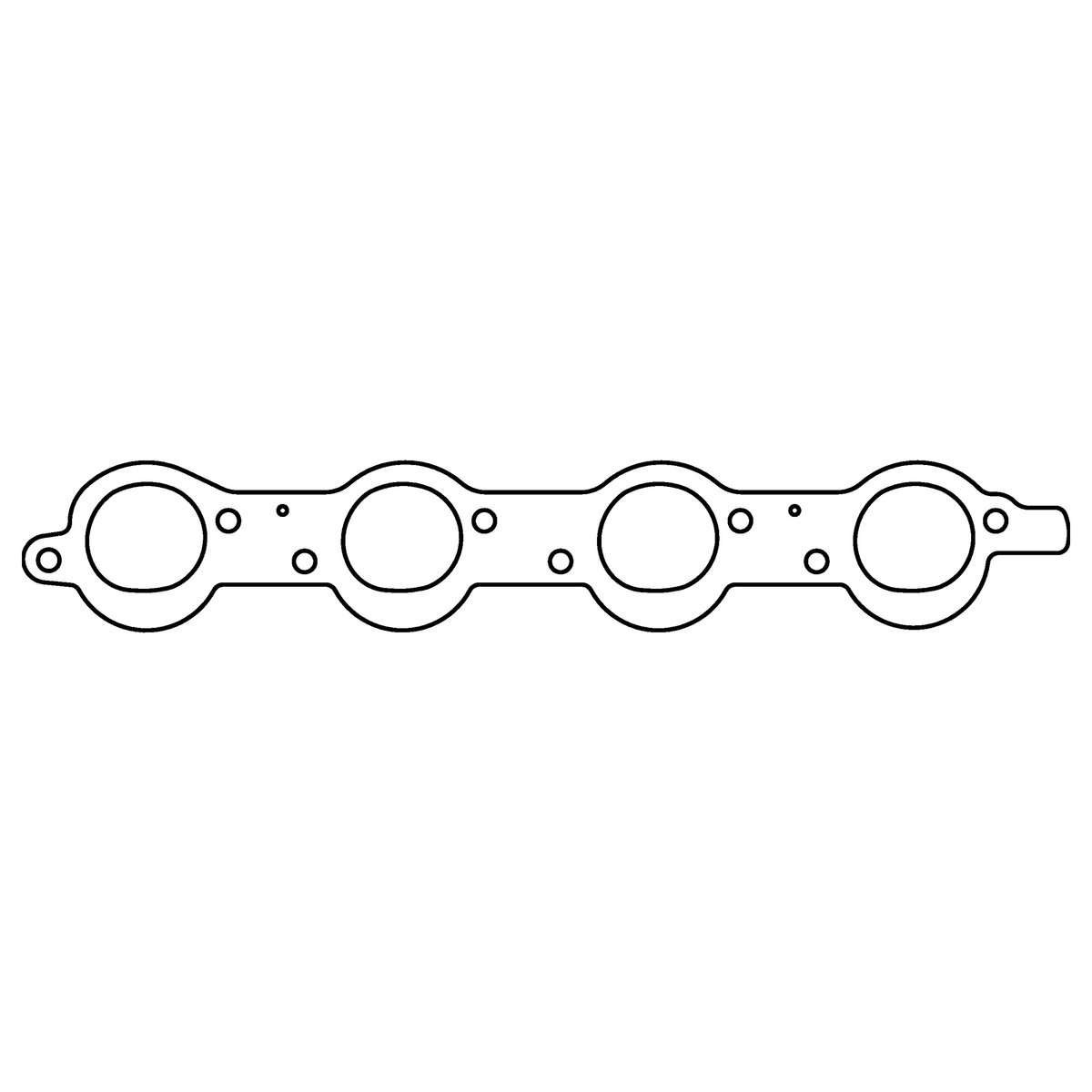 Exhaust Manifold Gasket Chevrolet Mark-IV; GM Gen-V/VI Big Block V8 .030" MLS , With AFR BBC Magnum 24 Degree Heads Cometic C15443-030