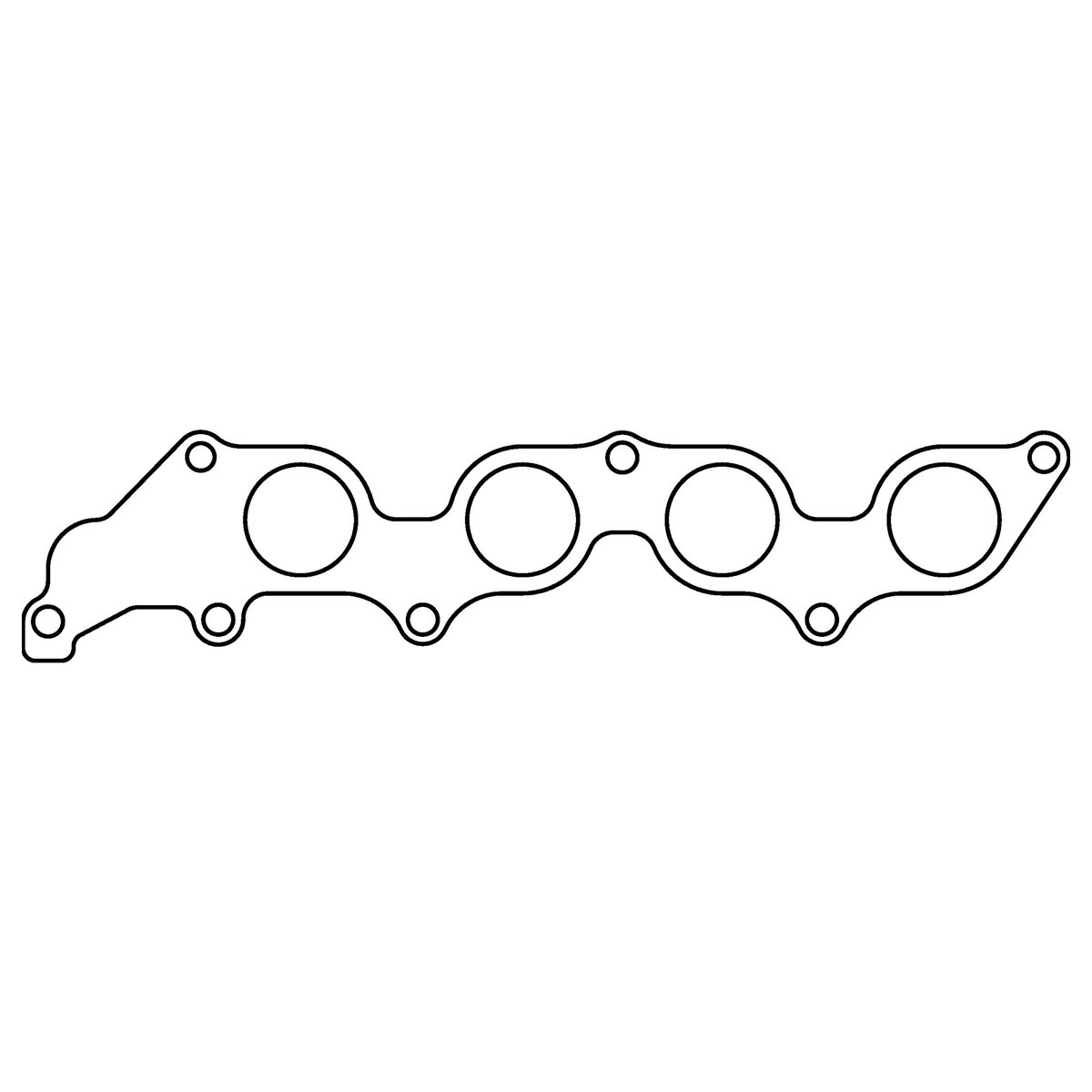 Exhaust Manifold Gasket Ford 2003-2011 Duratec 20/23, Mazda 2003-2015 MZR LF/L3 .064" ArmorCore , Without EGR Port Cutout Cometic C4841-064