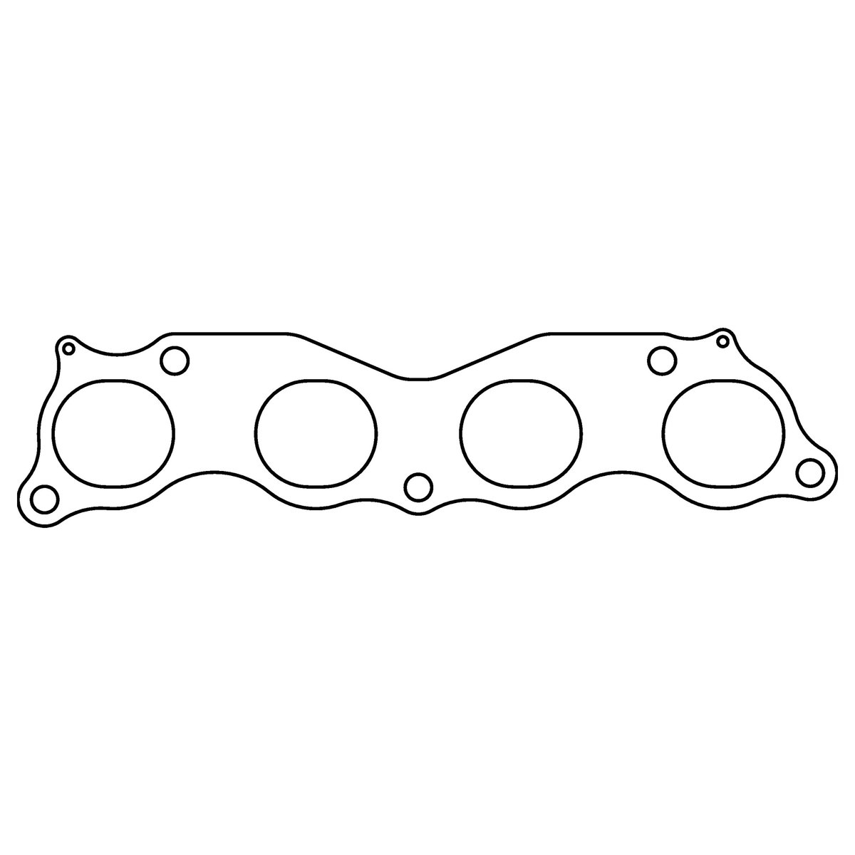 Exhaust Manifold Gasket Honda K20A2/K20Z1/K20Z3/K24A1/K24A2/K24A3/K24A4/K24A8/K24Z1 .030" MLS Cometic C4162-030