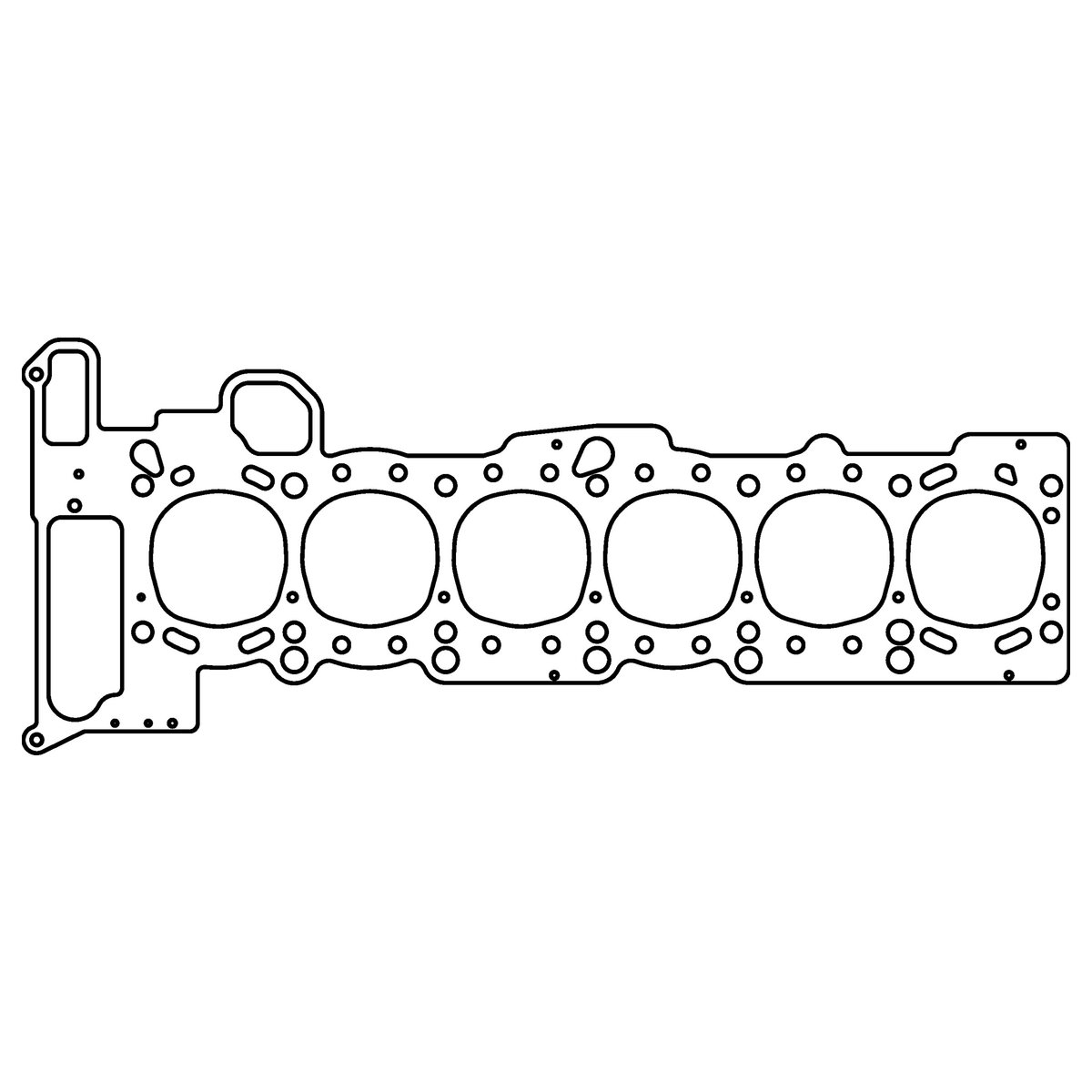 Head gasket BMW M54B22 .051" MLS, 81mm Cometic C4351-051