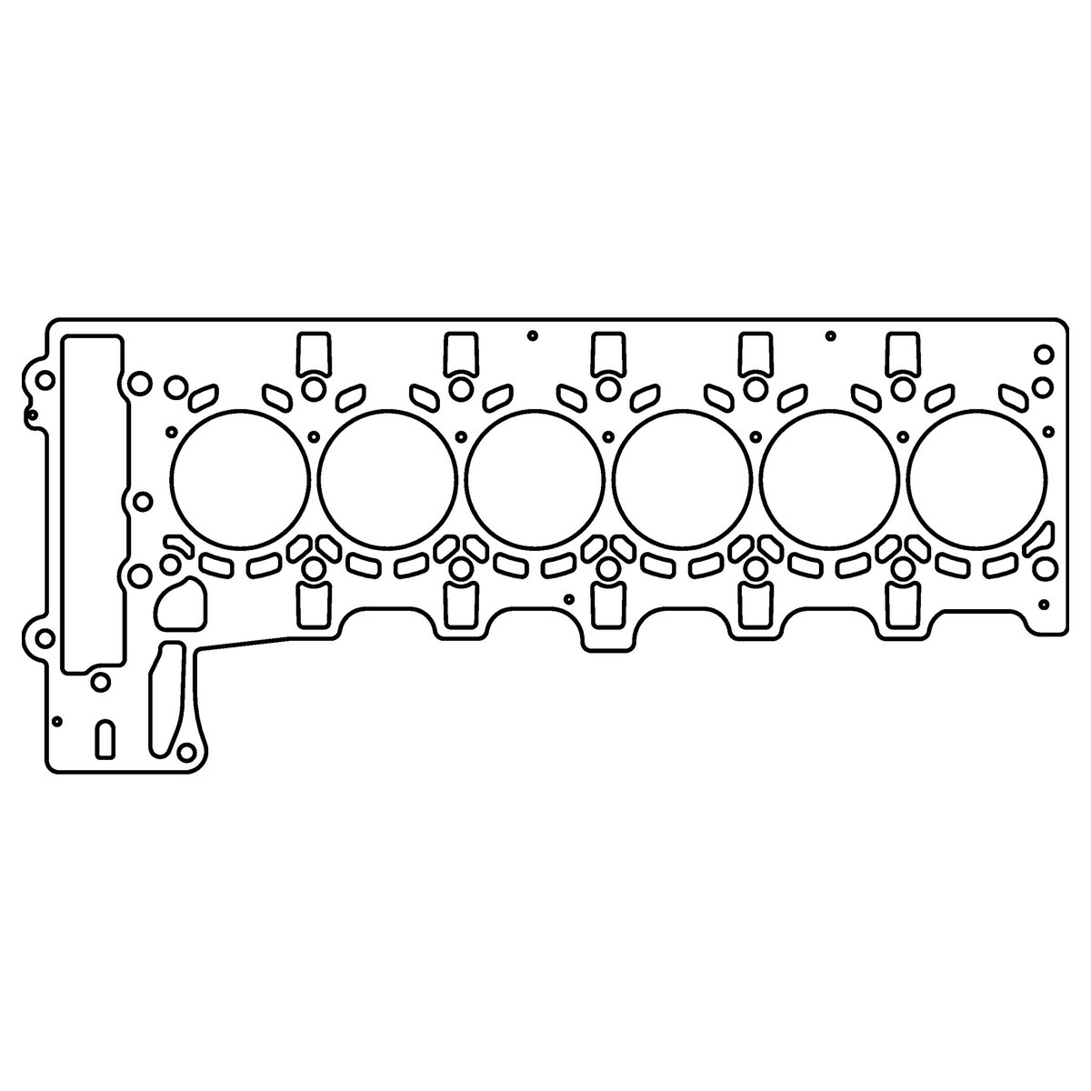 Head gasket BMW N55B30/N55B30M0/N55B30O0/N55B30T0/N55HP .052" MLX, 85mm Cometic C15476-052