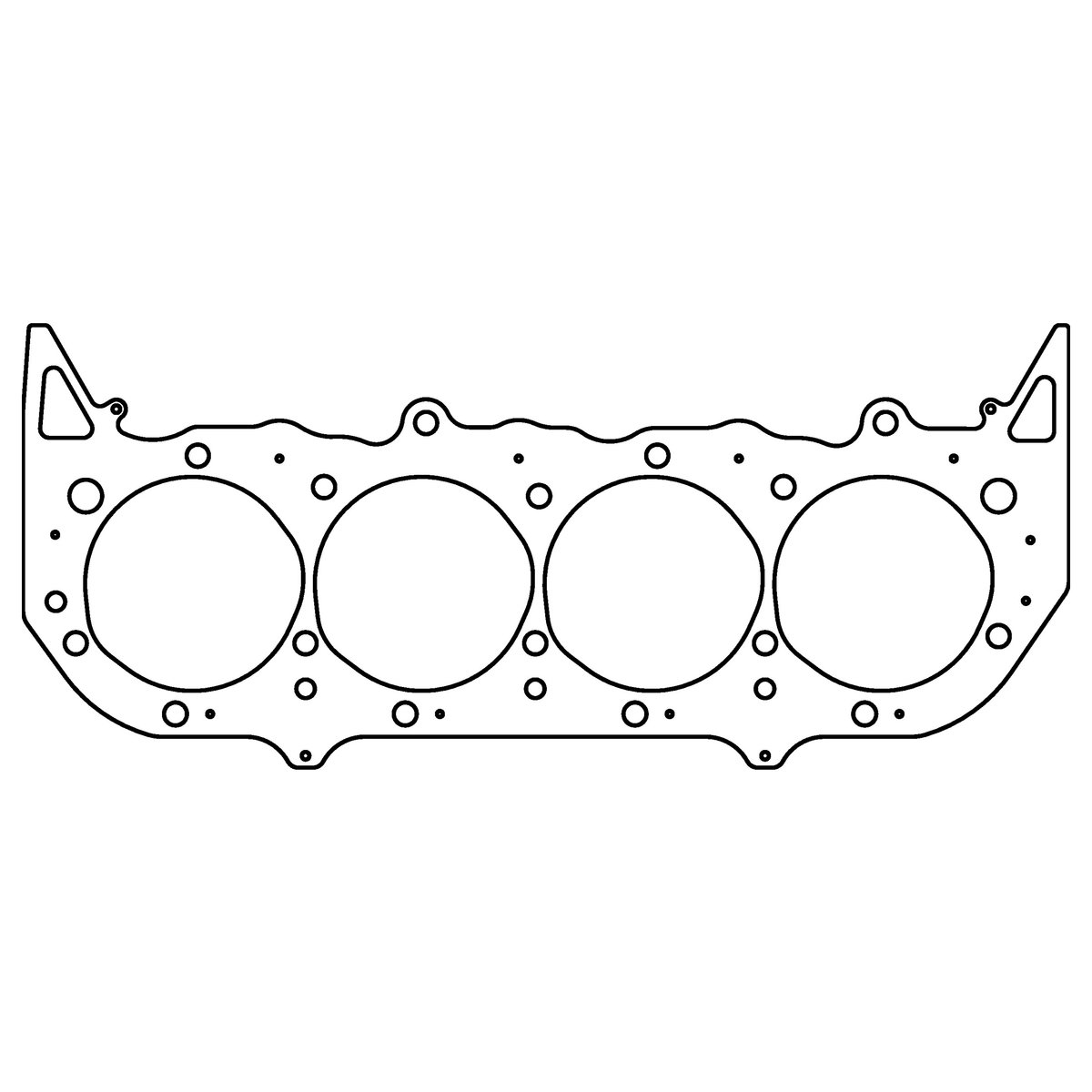 Head gasket Chevrolet Mark-IV Big Block V8 .040" MLS, 4.500" Brodix Water Passages Cometic C5491