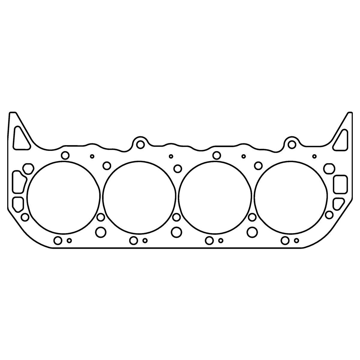 Head gasket Chevrolet Mark-IV Big Block V8 .043" Miedziana uszczelka cylinder head, 4.630" Cometic C15415-043