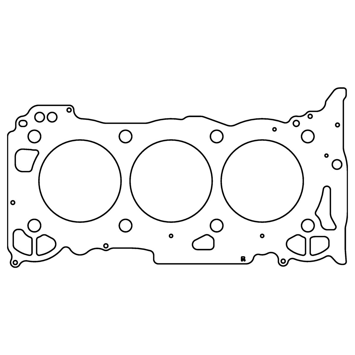 Head gasket Ford 2.7L Gen-1/2 EcoBoost .036" MLX, 85.6mm Prawa Cometic C15447-036