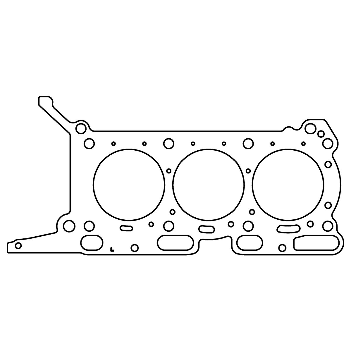 Head gasket Ford 3.5L Gen-2 EcoBoost .040" Head gasket HP, 95mm 10R80 10-biegowy automat, Left Cometic C15464-040