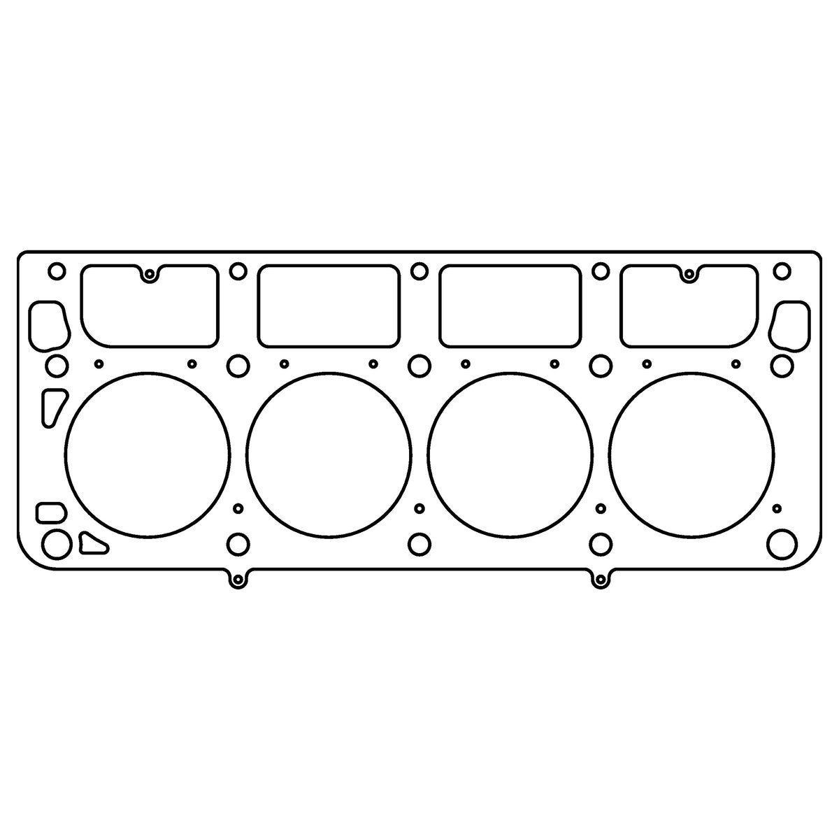 Head gasket GM LS1/LS2/LS3/LS6 Gen-3/4 Small Block V8 .045" MLS, 3.970" Cometic C5476-045