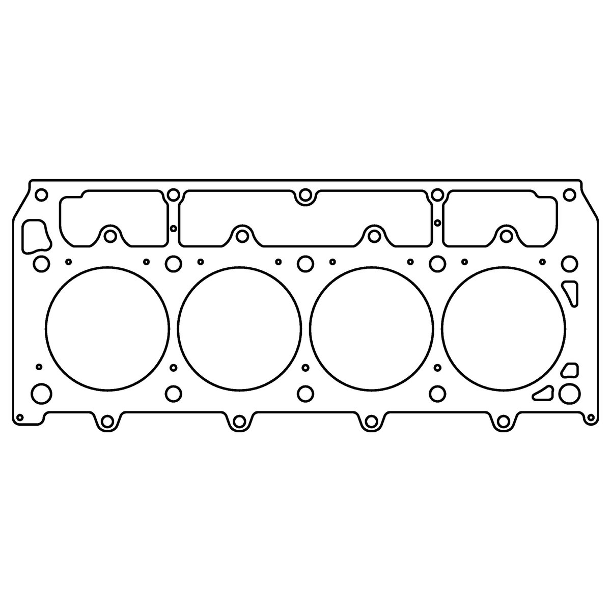 Head gasket GM LSX Gen-4 Small Block V8 .050" MLX, 4.100" Lewa Cometic C5076-050