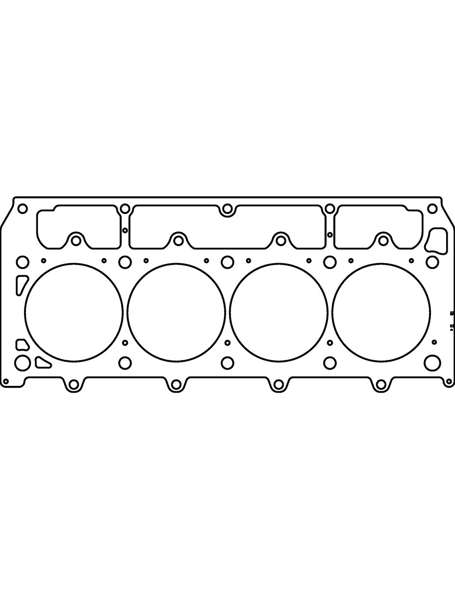 Head gasket GM LSX Gen-4 Small Block V8 .060" MLX, 4.200" Prawa Cometic C5077-060