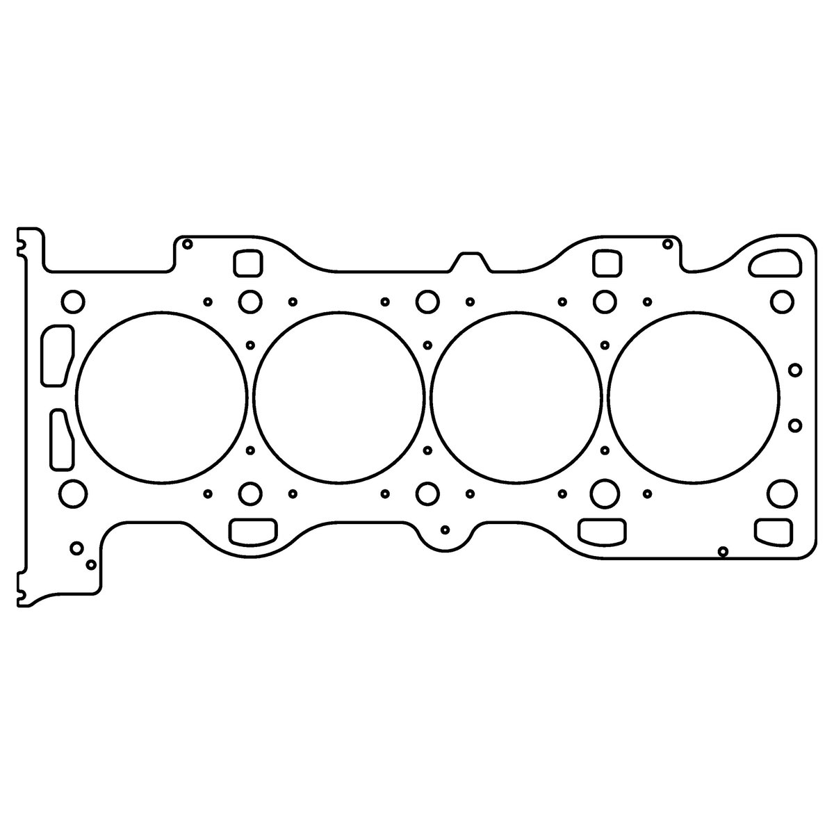 Head gasket Mazda LF/L3 MZR; Ford Duratec 20/23 .027" MLS, 92mm Wersja bez zmiennych faz Cometic C5842-027