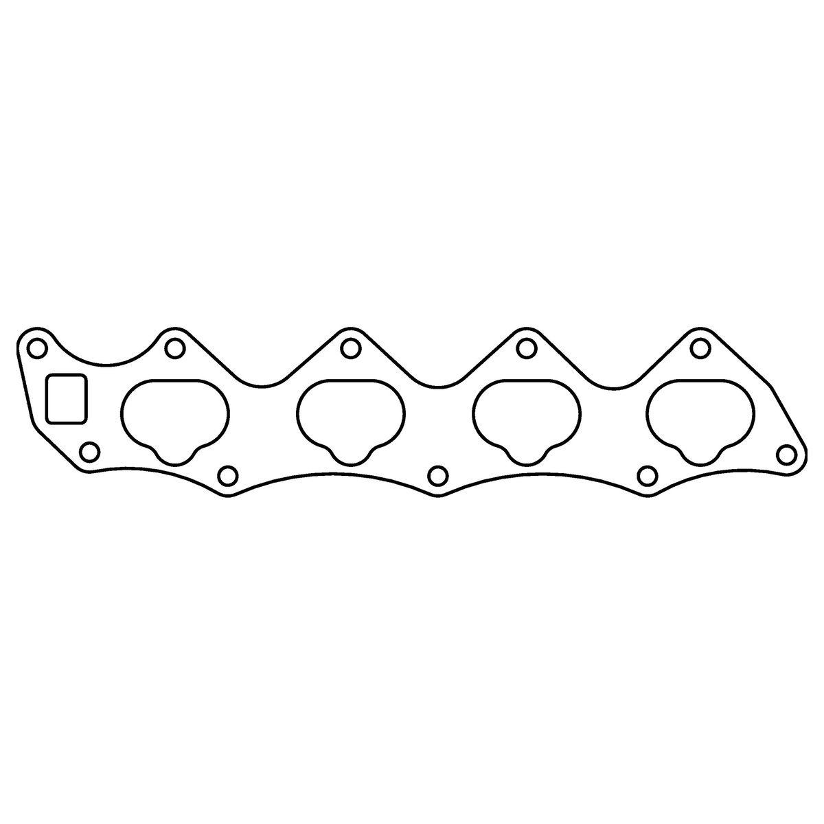 Intake manifold gasket Honda D16A1/D16A8/D16A9 Cometic C4707-046
