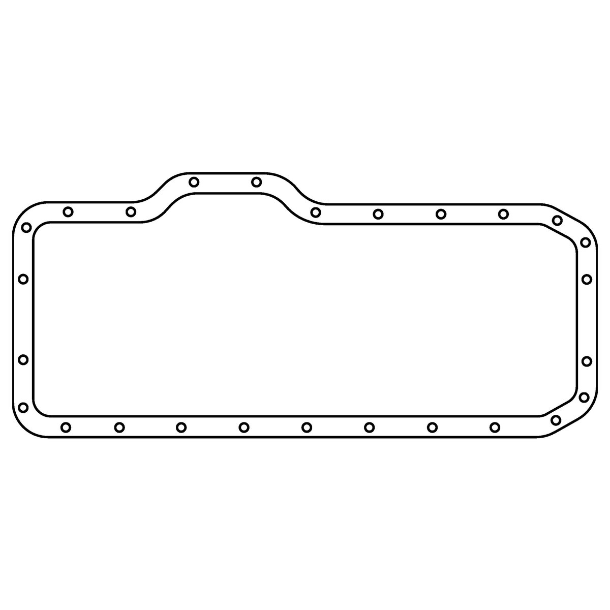 Gasket miski olejowej Toyota 7M-GE/7M-GTE .062" Cometic C4845-062