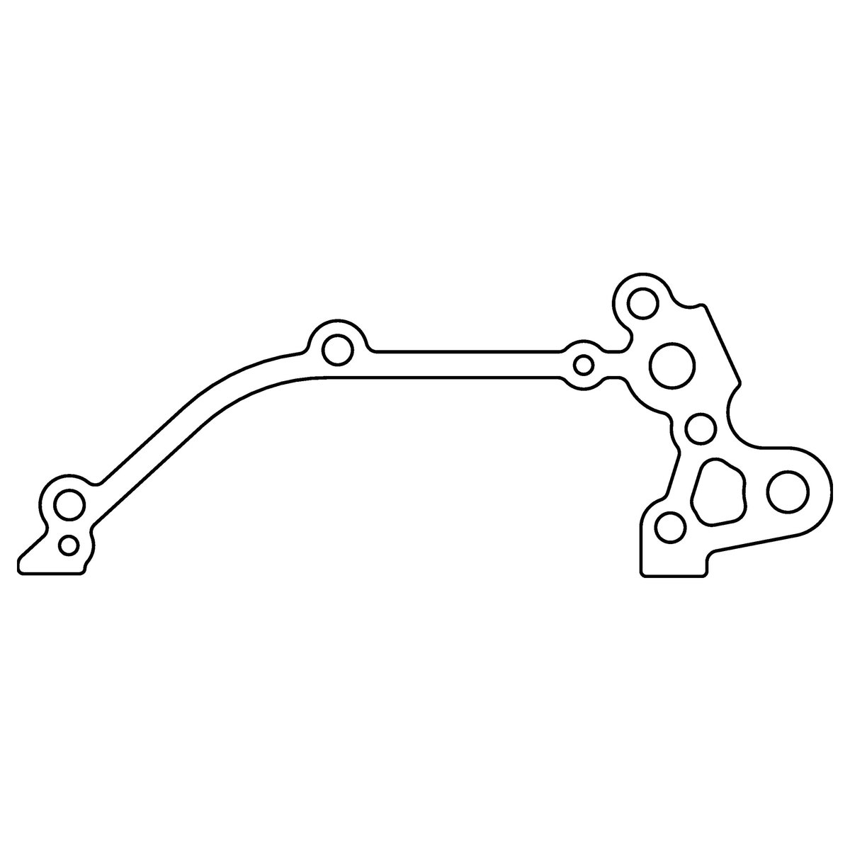 Gasket pompy oil Nissan CA16DE/CA16S/ CA18DE/CA18DET/CA18ET/ CA18and/CA18S/CA20E/ CA20S/CD17 .020" Fiber Cometic C4738-020