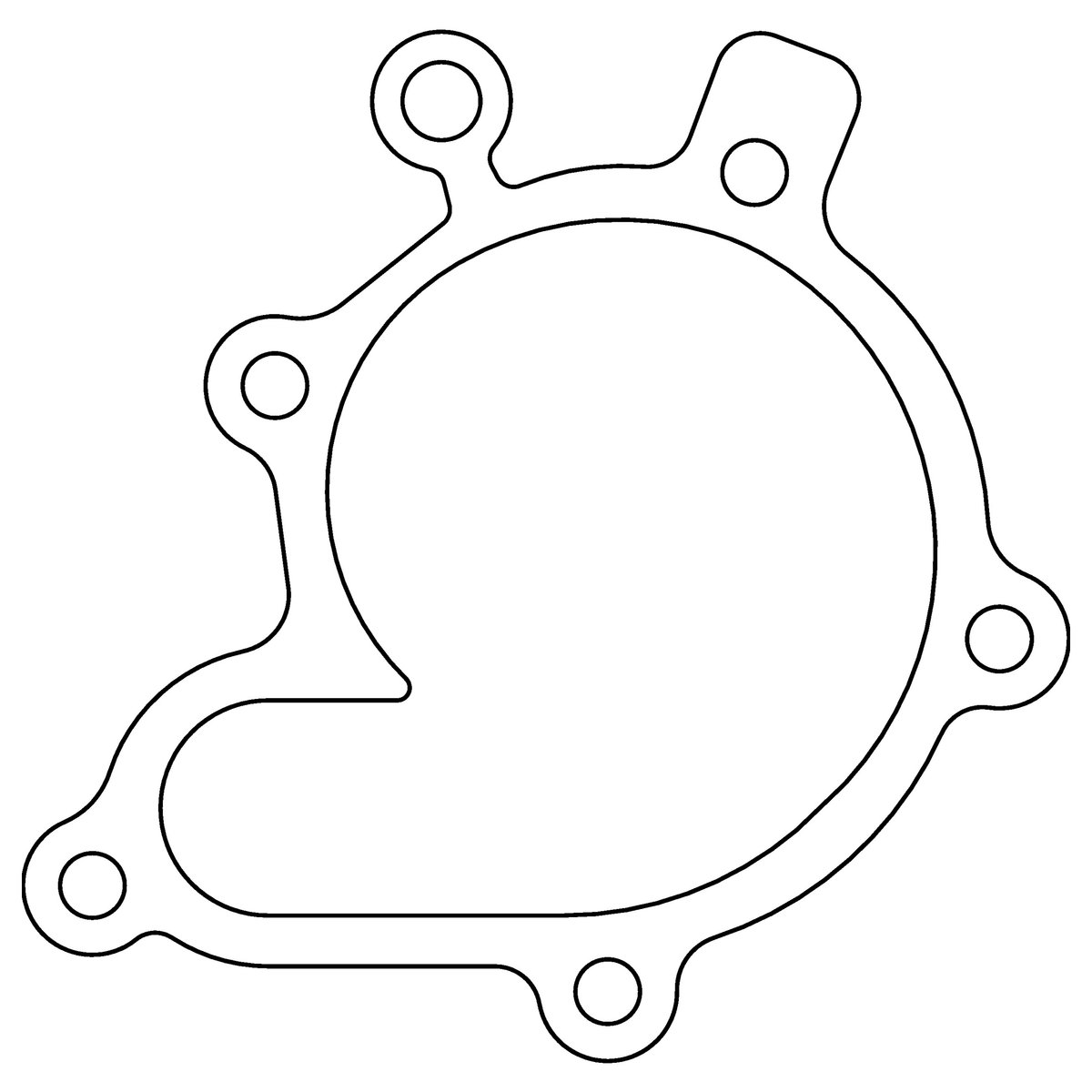 Gasket pompy water Mazda FS-DE .031" Fiber Cometic C4792-031