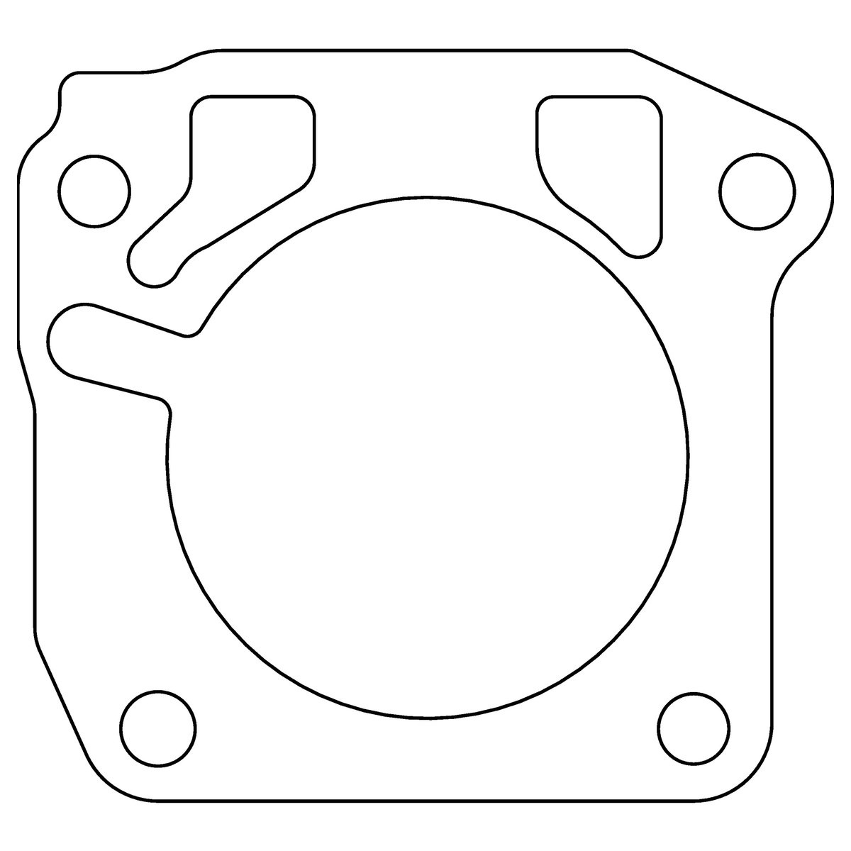 Gasket przepustnicy Honda B16A2, 1996-2001 B18B1/B18C1, B18C5, B20Z2, F20C .032" AFM, Pasuje for B18B1/B20Z2 Wersja with manualna skrzynia gears Cometic C4656-032
