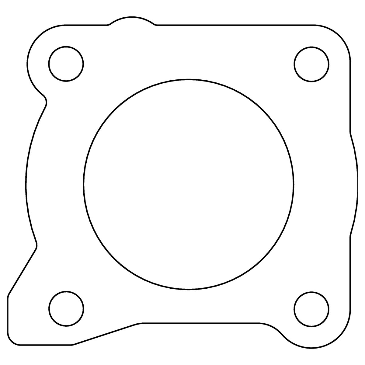 Gasket przepustnicy Mitsubishi 4G63/4G63T/4G64/6G72 SOHC 12V .032" AFM Cometic C4904