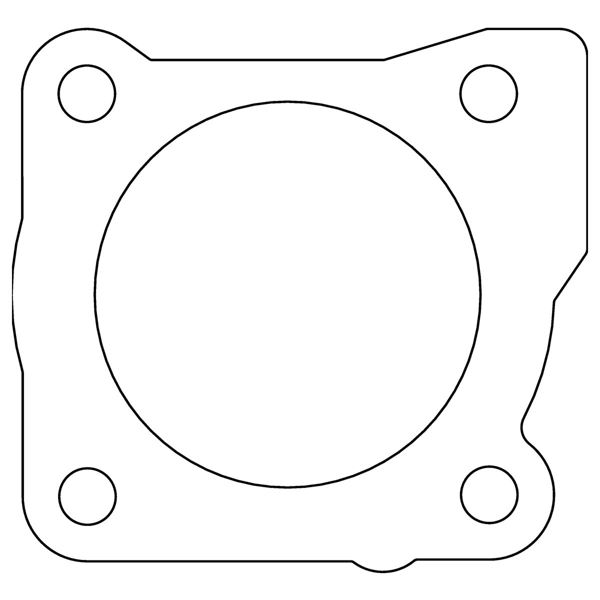 Gasket przepustnicy Mitsubishi 4G63/4G63T/6G72/6G72T/6G74 .032" AFM Cometic C4693