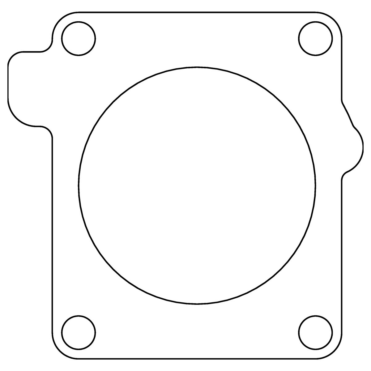 Gasket przepustnicy Nissan RB25DE/RB25DET .018" AFM Cometic C4767