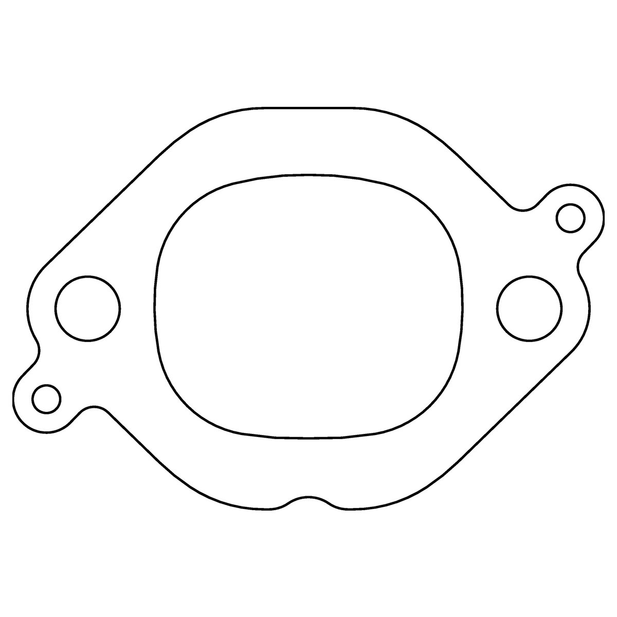 Gasket exhaust Subaru EJ257 .064" crossover AM, 2004-2007 Cometic C5718