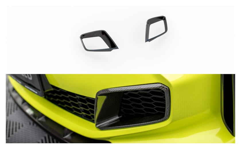 Wloty BMW 1 F40 M-Pack Zderzak przód Carbon