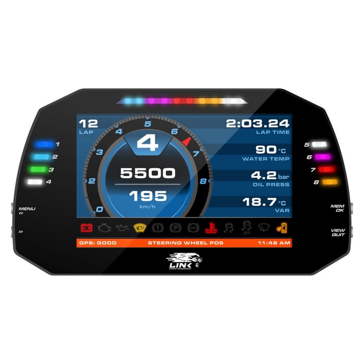 Wyświetlacz Link MXG Strada Light 7-cali - Race Edition