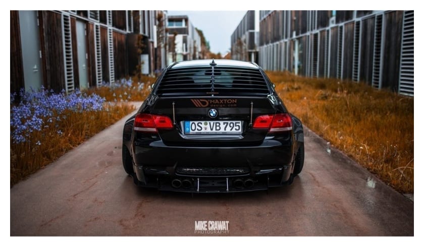 Żaluzja BMW 3 E92 M-Pack szyba tył