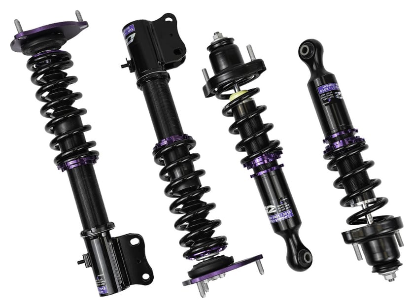 Zawieszenie gwintowane Street D2 Racing MITSUBISHI OUTLANDER 03-06