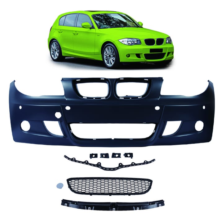 Zderzak BMW 1 E81 E82 E87 E88 Przód PDC