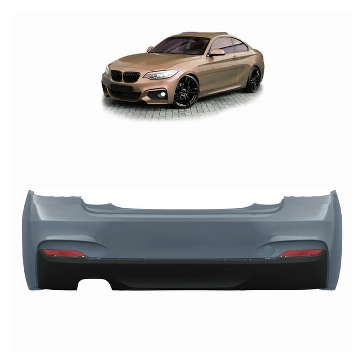Zderzak BMW 2 F22 F23 Tył z dyfuzorem