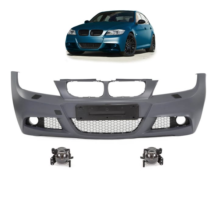 Zderzak BMW 3 E90 E91 Facelift Przód SRA Halogen