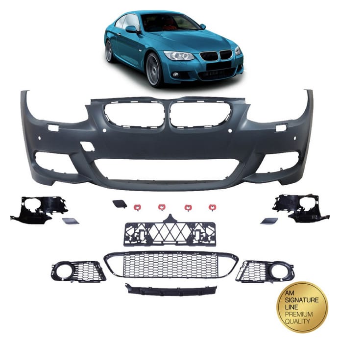 Zderzak BMW 3 E92 E93 Facelift Przód PDC SRA