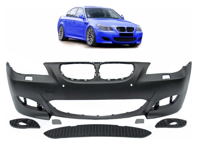 Zderzak BMW 5 E60 E61 Facelift Przód PDC SRA