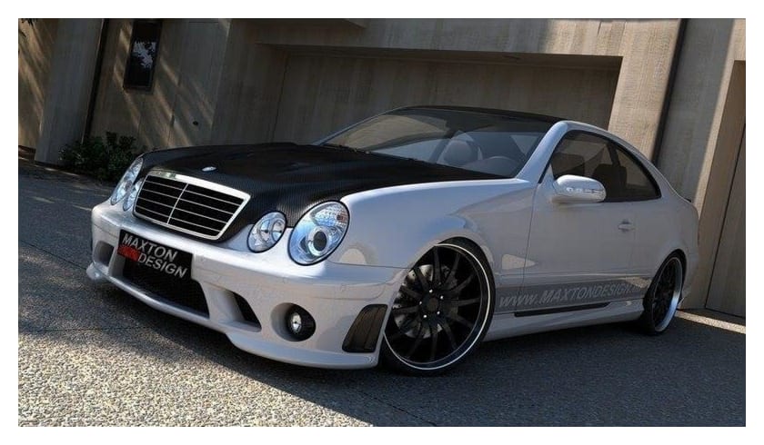 Zderzak Mercedes-Benz CLK W208 Przód bez podkładu