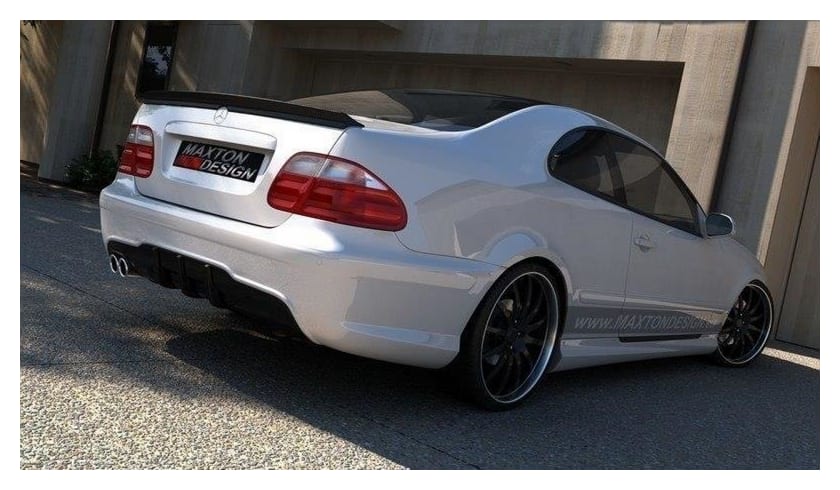 Zderzak Mercedes-Benz CLK W208 Tył bez podkładu