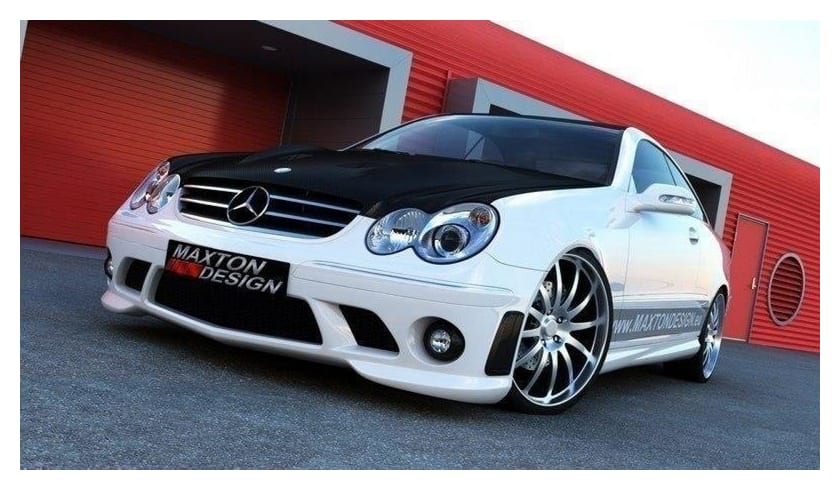 Zderzak Mercedes-Benz CLK W209 Przód bez podkładu