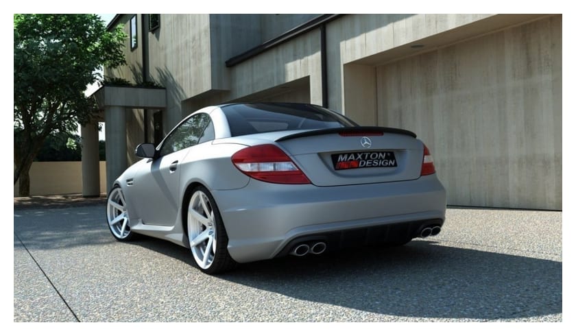Zderzak Mercedes-Benz SLK R171 Tył AMG 204 Lookbez podkładu
