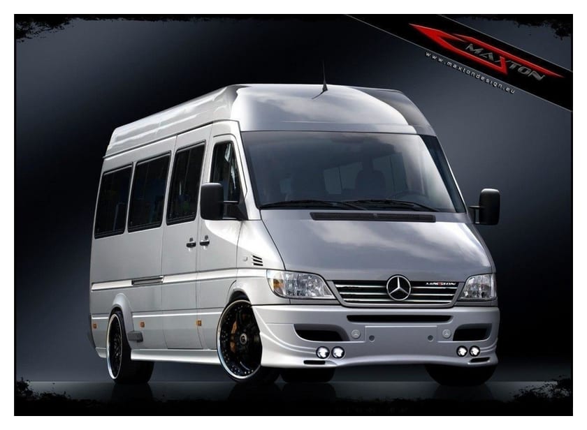 Zderzak Mercedes-Benz Sprinter I Facelift 00-06 Przód bez podkładu