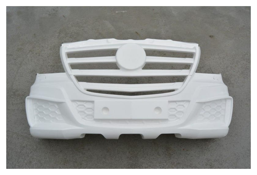 Zderzak Mercedes-Benz Sprinter II Facelift 13+ Przód + Grill bez podkładu