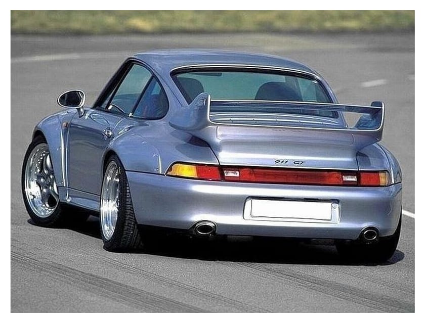 Zderzak Porsche 911 Turbo Series 993 Tył bez podkładu