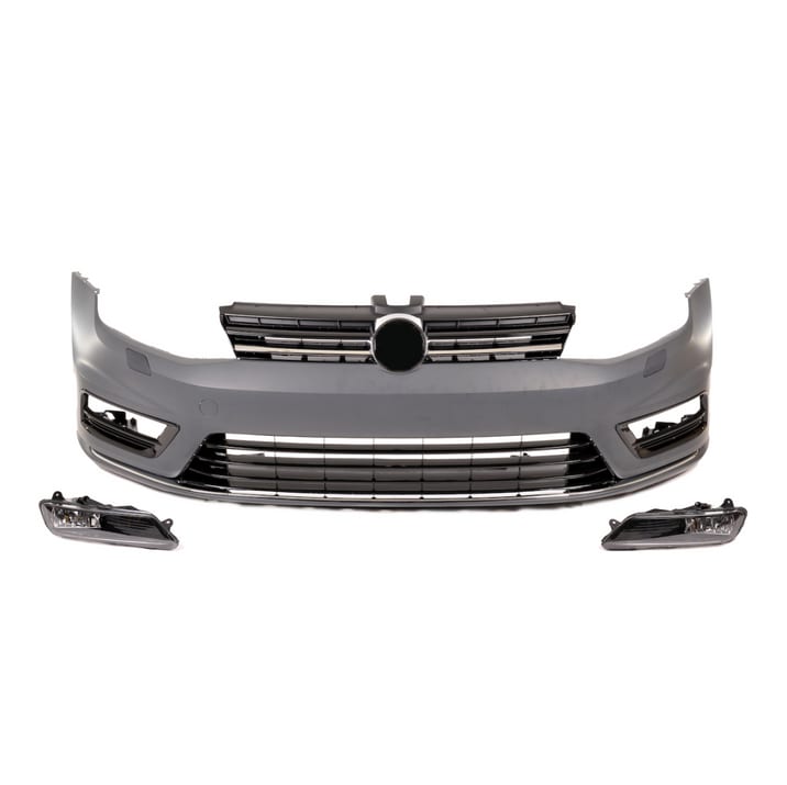 Zderzak Volkswagen Golf 7 Przód SRA Grill Halogen