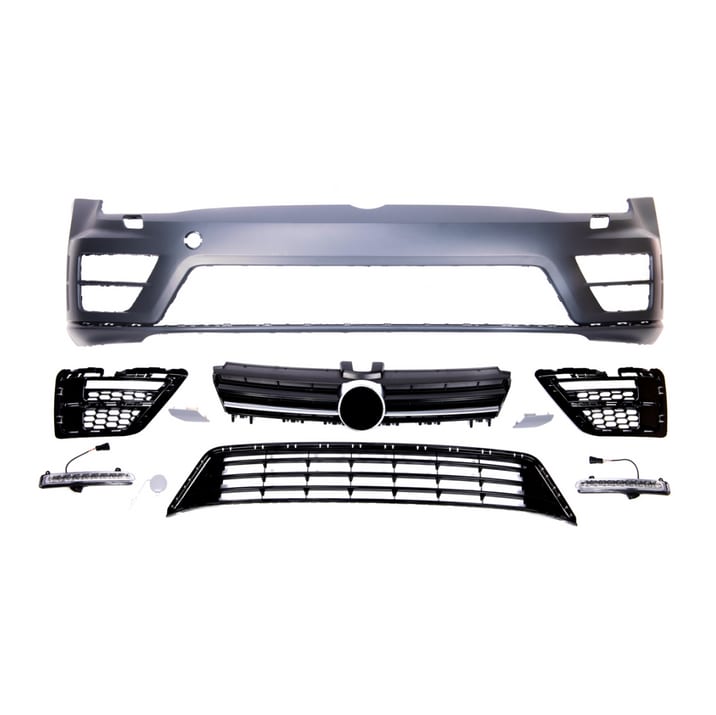 Zderzak Volkswagen Golf 7 Przód SRA Grill LED DRL