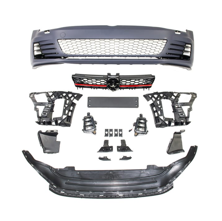 Zderzak Volkswagen Golf 7 Przód SRA Grill LED Halogen