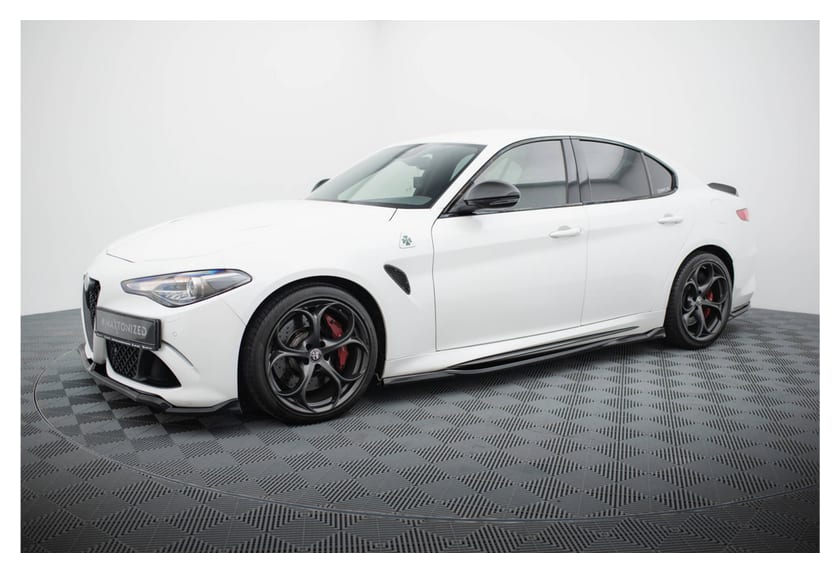 Zestaw Splitterów Alfa Romeo Giulia Quadrifoglio
