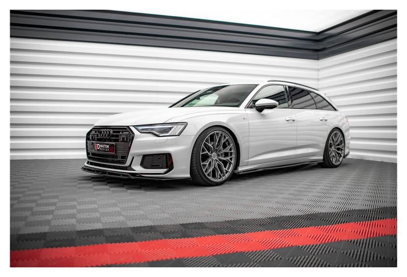 Zestaw Splitterów Audi A6 S6 C8 Sedan S-Line