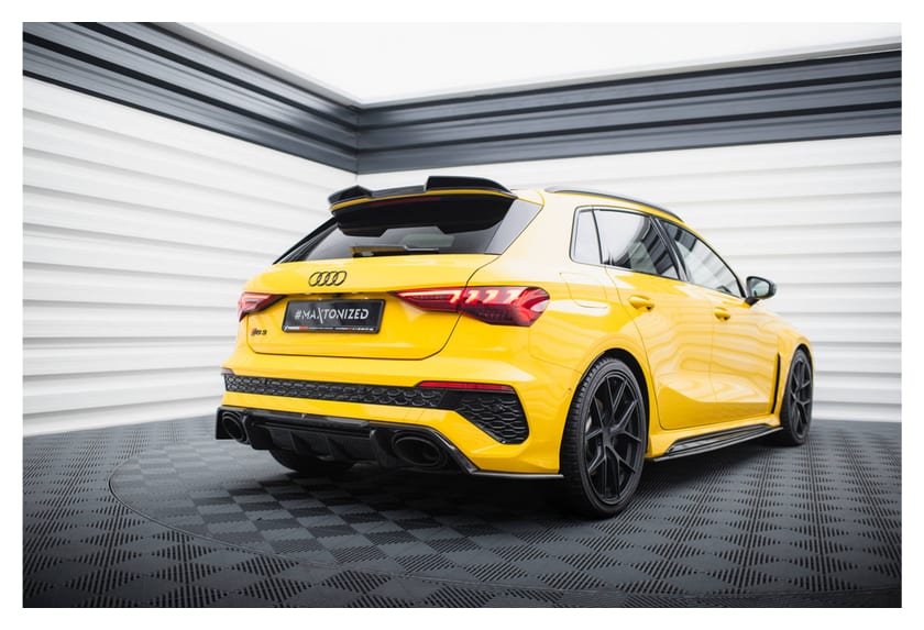 Zestaw Splitterów Audi RS3 8Y Sportback Carbon