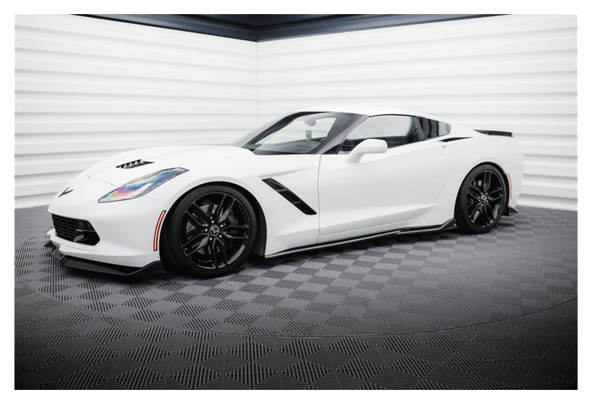 Zestaw Splitterów Chevrolet Corvette Stingray C7