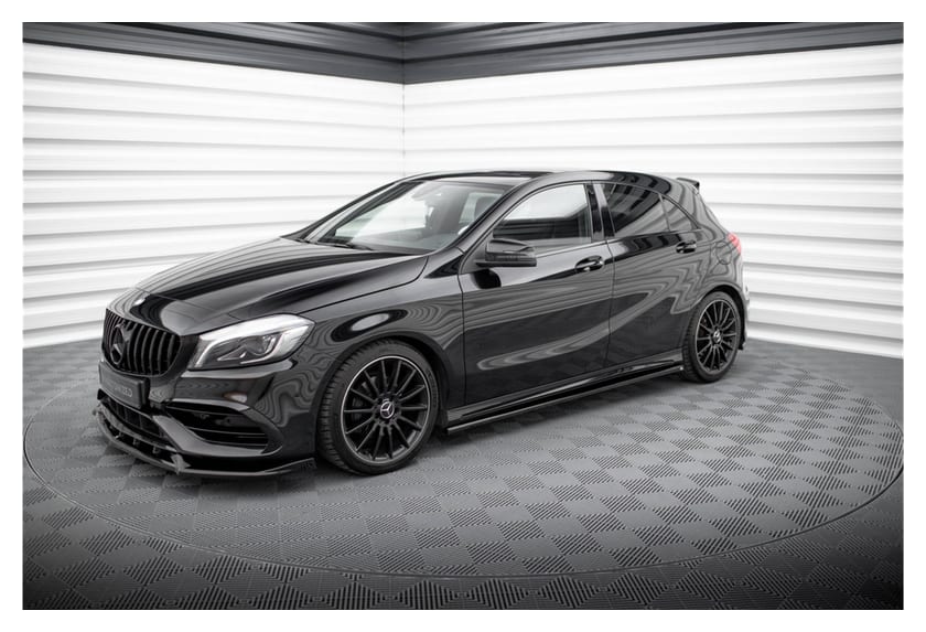 Zestaw Splitterów Mercedes-Benz A AMG-Line W176 Facelift