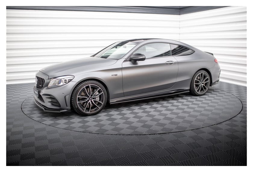 Zestaw Splitterów Mercedes-Benz AMG C43 Coupe C205 Facelift