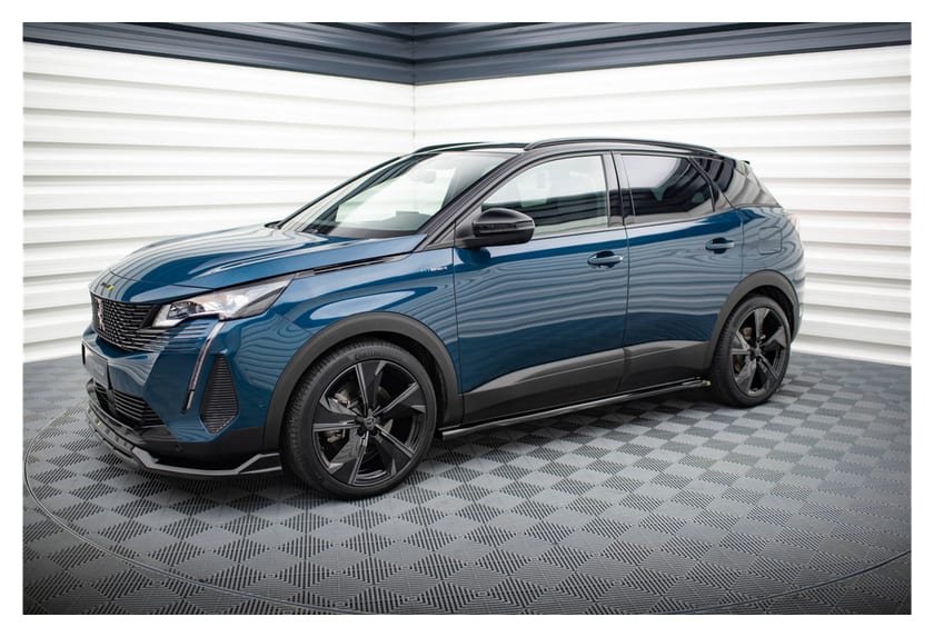 Zestaw Splitterów Peugeot 3008 Mk2 GT-Line Facelift